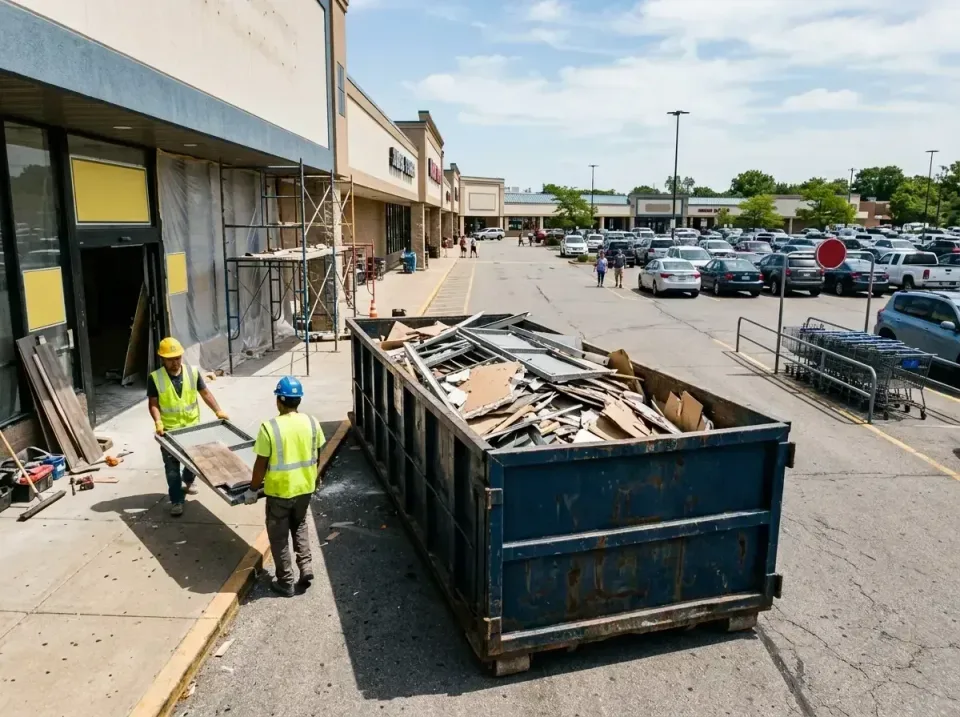 retail-store-renovation-debris-003 — frequently asked questions, Roll-off Dumpster Rentals in Dyersville, IA